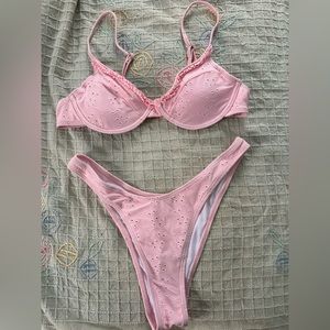 NEW Summer Bikini Pink Size Small